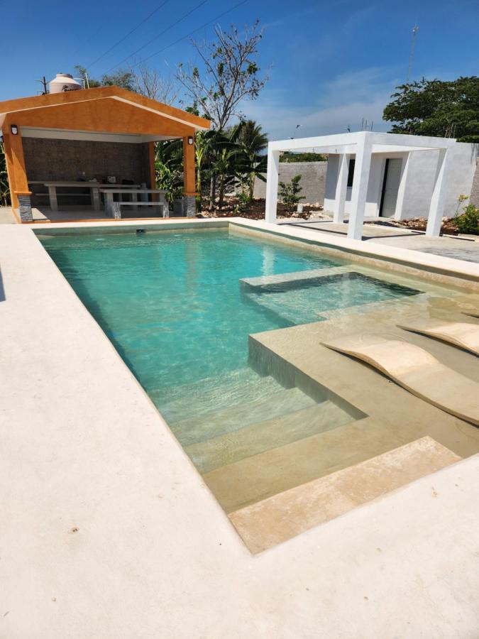 Pergola'S Road House Villa Campeche Bagian luar foto