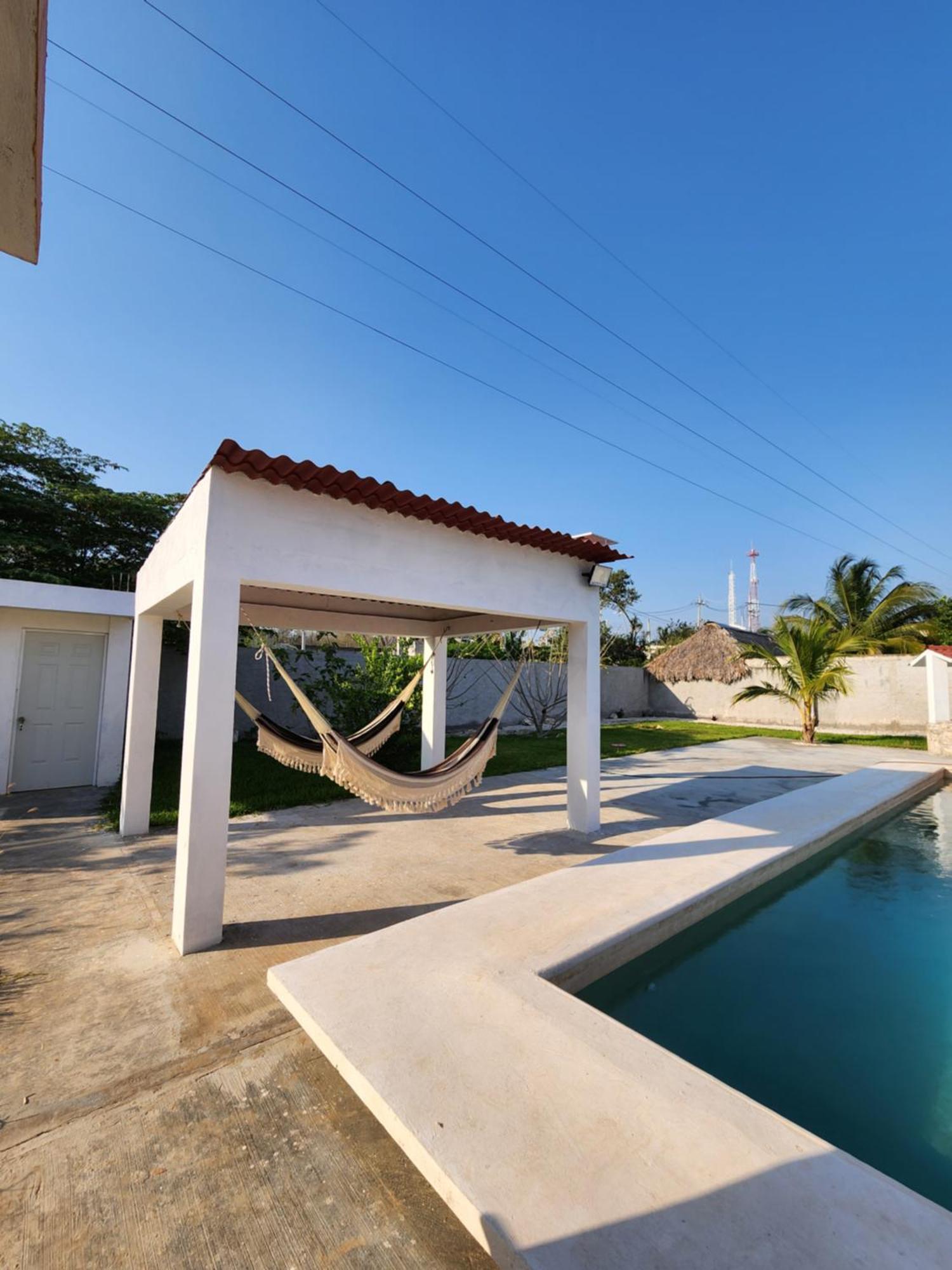 Pergola'S Road House Villa Campeche Bagian luar foto