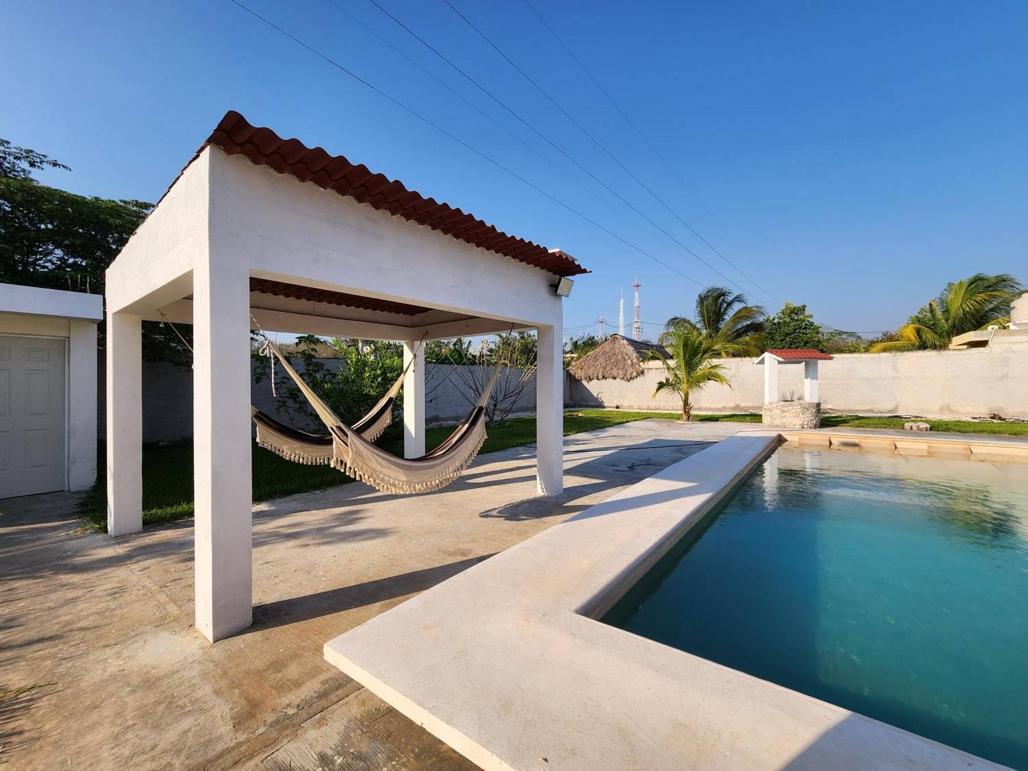 Pergola'S Road House Villa Campeche Bagian luar foto